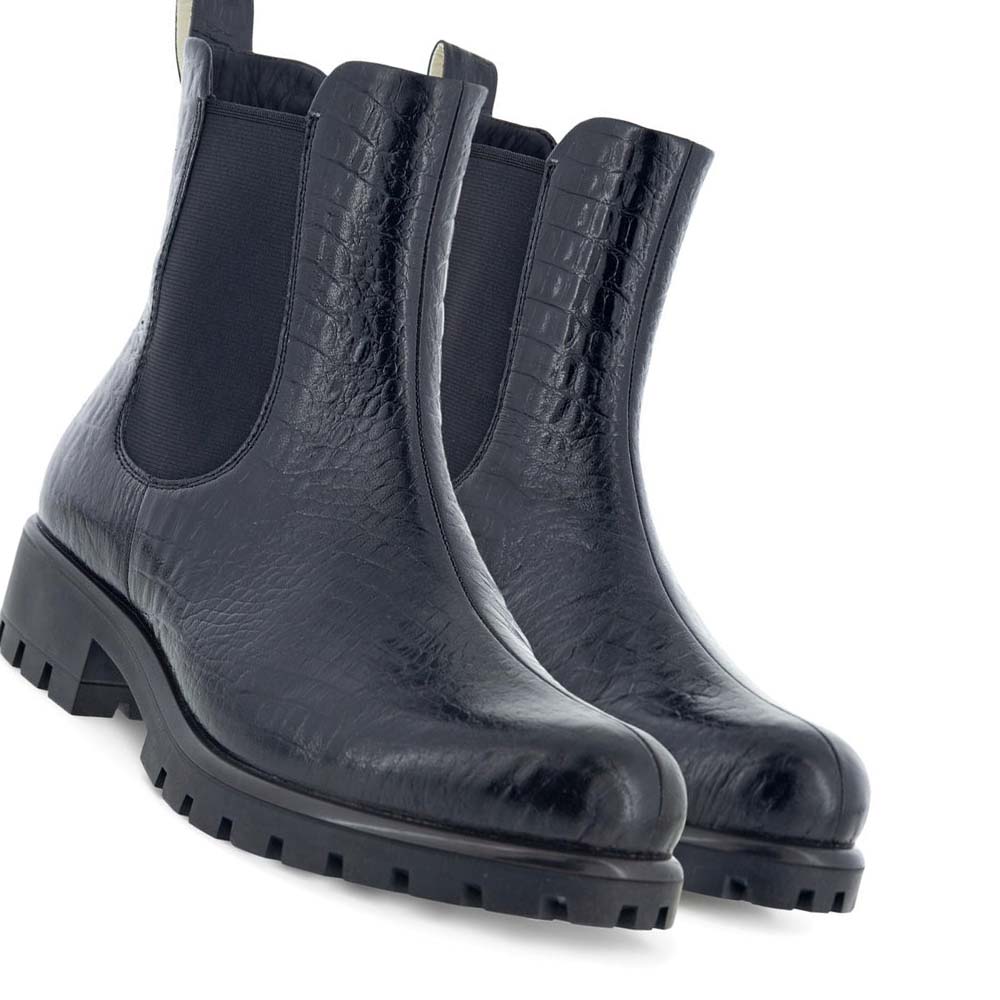 Women's Ecco Modtray Chelsea 2.0 Boots Black | Canada 16VRW